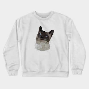 Siamese Cat Crewneck Sweatshirt